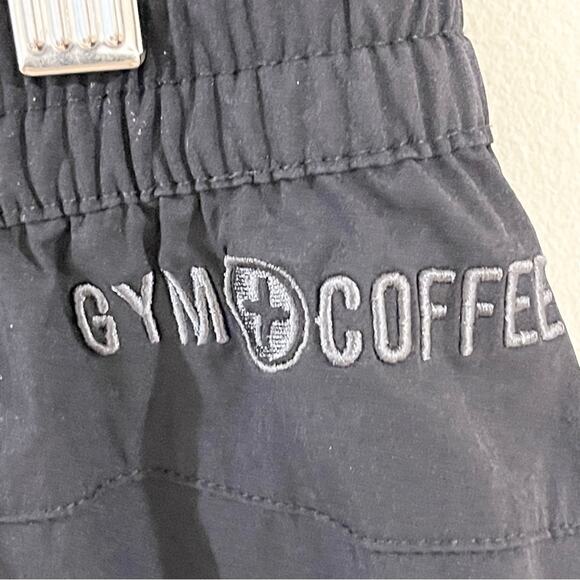 Gym + Coffee Men's Athletic Black Shorts size M Elastic Waistband - Picture 4 of 7